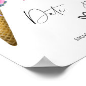 Poster Crème glacée - idées dater la nuit. Jeu de la mari (Coin)