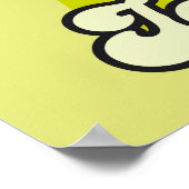 Poster crème glacée pistacée (Coin)