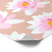 Poster Crème Lilies (Coin)