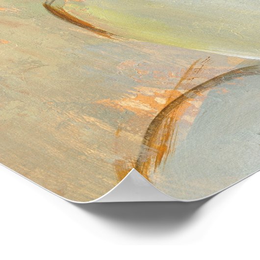 Poster Crème Magnolia Simplicity (Coin)