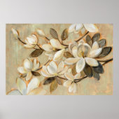 Poster Crème Magnolia Simplicity (Devant)