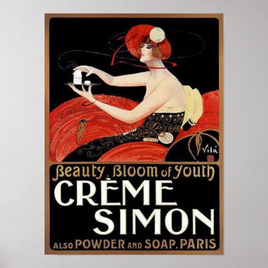 Poster Creme Simon Soaps (Devant)