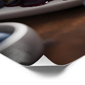 Poster Crêpes aux bleuets (Coin)