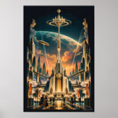 Poster Crépuscule à la porte orbitale (Devant)
