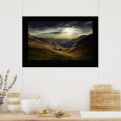 Poster crépuscule chaud (Cuisine)