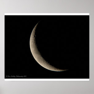 Poster Crescent de lune
