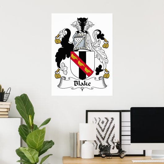 Poster Crest de Blake (Bureau à domicile)