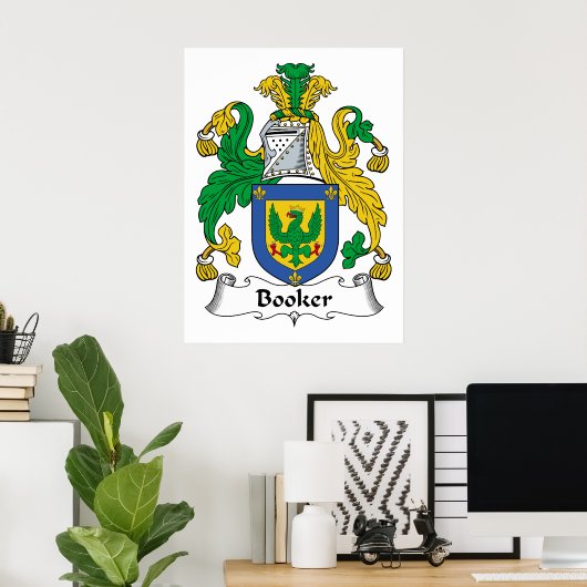 Poster Crest de Booker (Bureau à domicile)