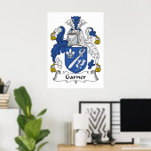 Poster Crest de Garner (Bureau à domicile)