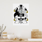 Poster Crest de la famille Clegg (Cuisine)
