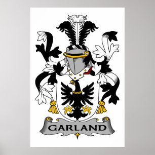 Poster Crest de la famille Garland