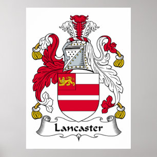 Poster Crest de la famille Lancaster