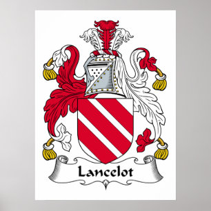 Poster Crest de la famille Lancelot