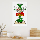 Poster Crest de la famille Mayer (Cuisine)