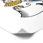 Poster Crest de la famille Novais (Coin)