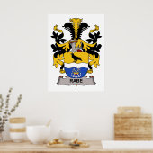 Poster Crest de la famille Rabe (Cuisine)