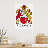 Poster Crest de la famille Sheppard (Cuisine)