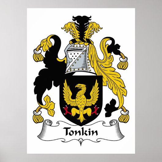 Poster Crest de la famille Tonkin (Devant)