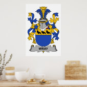 Poster Crest de la famille Wray (Cuisine)