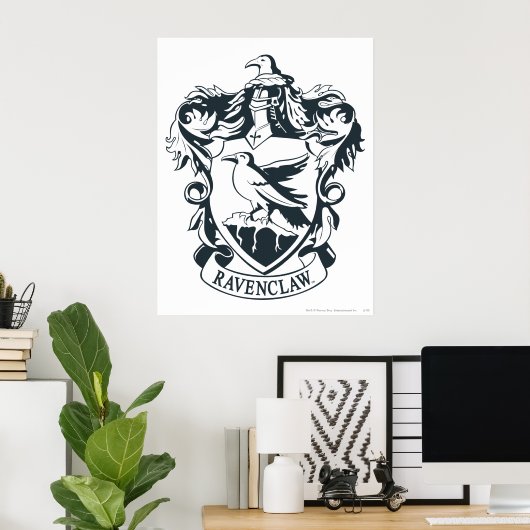 Poster Crest de Ravenclaw (Bureau à domicile)
