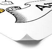 Poster Crest familial Adamson (Coin)