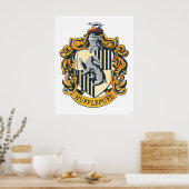 Poster Crest HUFFLEPUFF™ (Cuisine)