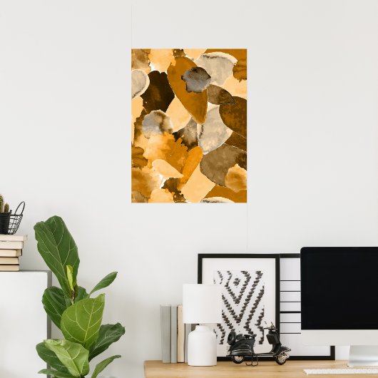 Poster Crête de couleur 8 (Bureau à domicile)