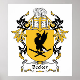 Poster Crête de famille de Becker