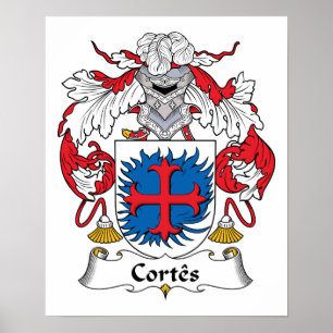 Poster Crête de famille de Cortes