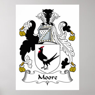 Poster Crête de famille de Moore