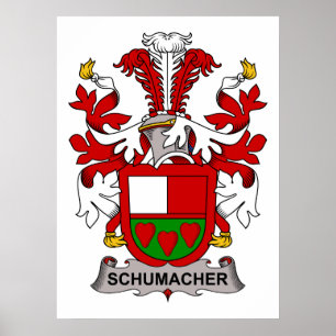 Poster Crête de famille de Schumacher