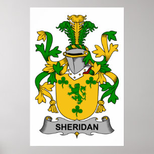 Poster Crête de famille de Sheridan