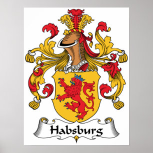 Poster Crête de famille du Habsbourg
