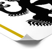 Poster Crêtes d'héraldique, dessins symboliques. (Coin)