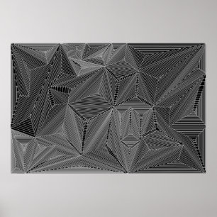 Poster Crêtes et cuvettes