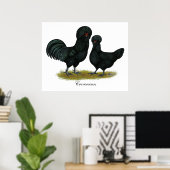 Poster Crevecoeur Chickens (Bureau à domicile)
