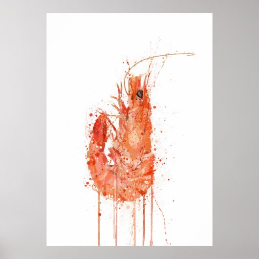 Poster Crevette (Devant)