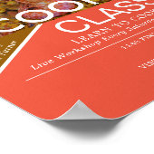 Poster Crevettes de fruits de mer, classes de Cuisines Pu (Coin)