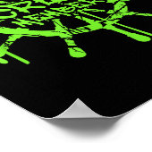 Poster Crew Member Ship Steering Wheel Graffiti Spray Fun (Coin)