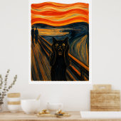 Poster Cri de chat (Cuisine)