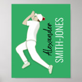 Poster Cricket (Devant)