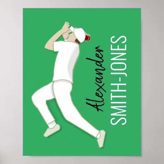 Poster Cricket (Devant)