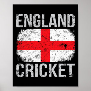 Poster Cricket Angleterre