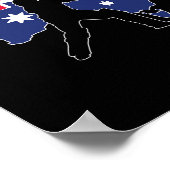 Poster Cricket australien  (Coin)