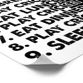 Poster Cricket Day Plan Cricket Player  (Coin)