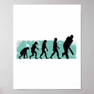 Poster Cricket Evolution Cricket 
