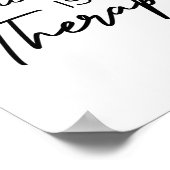 Poster Cricket Is My Therapy  (Coin)