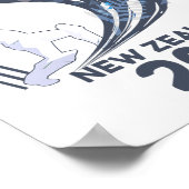 Poster Cricket New Zealand  (Coin)