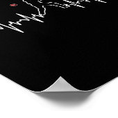 Poster Cricket Player Heartbeat Cricket Gift (Coin)