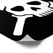 Poster Cricket Skull  (Coin)